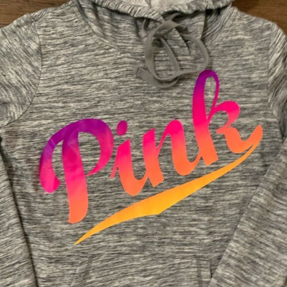 PINK VS OMBRÉ SIGNATURE HOODIE/JOGGER PANTS OUTFIT S - Picture 9 of 13